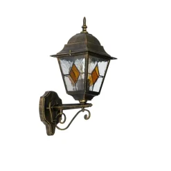 Vintage-Wandlaterne für den Außenbereich, antikgolden – Antigua Up