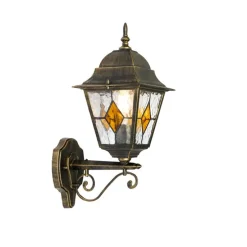 Vintage-Wandlaterne für den Außenbereich, antikgolden – Antigua Up