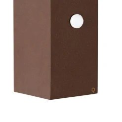 Wandleuchte rostbraun 2-flammig GU10 AR70 IP44 mit Bewegungssensor - Baleno