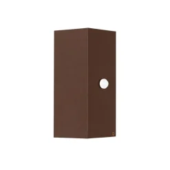 Wandleuchte rostbraun 2-flammig GU10 AR70 IP44 mit Bewegungssensor - Baleno