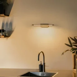 Wandleuchte schwarz 41,5 cm inkl. LED IP44 - Jerre