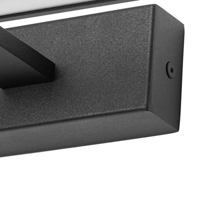 Wandleuchte schwarz 41,5 cm inkl. LED IP44 - Jerre