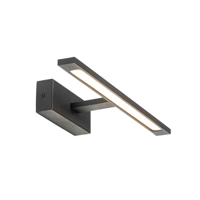 Wandleuchte schwarz 41,5 cm inkl. LED IP44 - Jerre