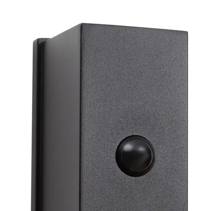 Wandleuchte Schwarz Lux Sensor Magnetisch Inkl. LED Wiederaufladbar - Sandy