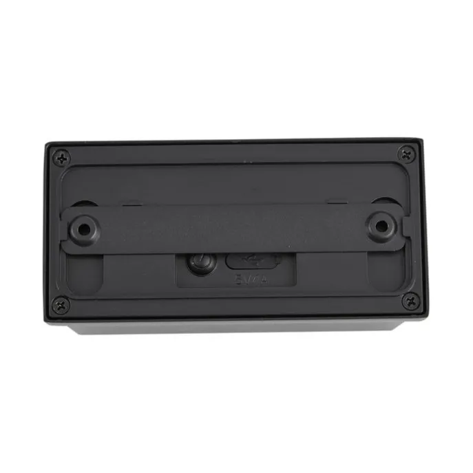 Wandleuchte Schwarz Lux Sensor Magnetisch Inkl. LED Wiederaufladbar - Sandy