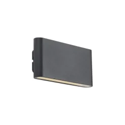 Wandleuchte schwarz magnetisch inkl. LED wiederaufladbar - Batt