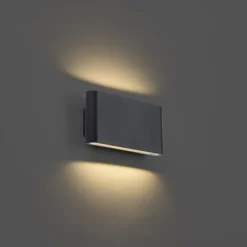 Wandleuchte schwarz magnetisch inkl. LED wiederaufladbar - Batt