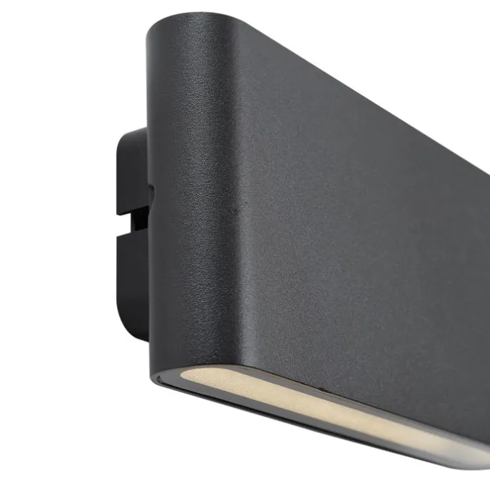 Wandleuchte schwarz magnetisch inkl. LED wiederaufladbar - Batt