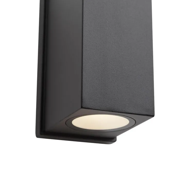 Wandleuchte schwarz magnetisch inkl. LED wiederaufladbar - Sandy