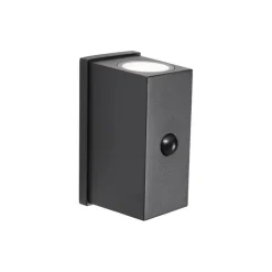 Wandleuchte schwarz 4-Stufen-Sensor magnetisch inkl. LED wiederaufladbar - Sandy