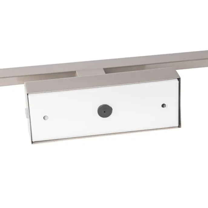 Wandleuchte Stahl 62 cm inkl. LED IP44 - Jerre