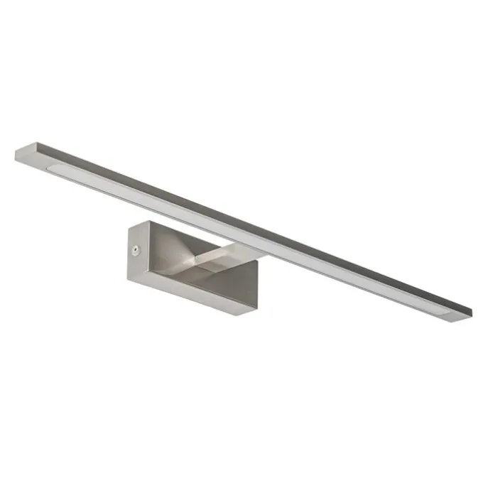 Wandleuchte Stahl 62 cm inkl. LED IP44 - Jerre