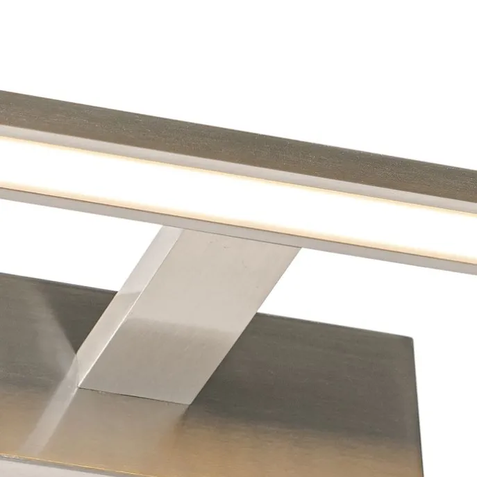 Wandleuchte Stahl 62 cm inkl. LED IP44 - Jerre