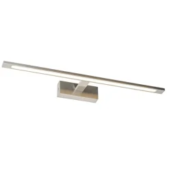 Wandleuchte Stahl 62 cm inkl. LED IP44 - Jerre