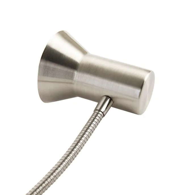 Wandleuchte Stahl mit Flexarm - Karin Flex