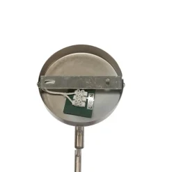 Wandleuchte Stahl mit weißem Schirm und verstellbarem Arm - Ladas