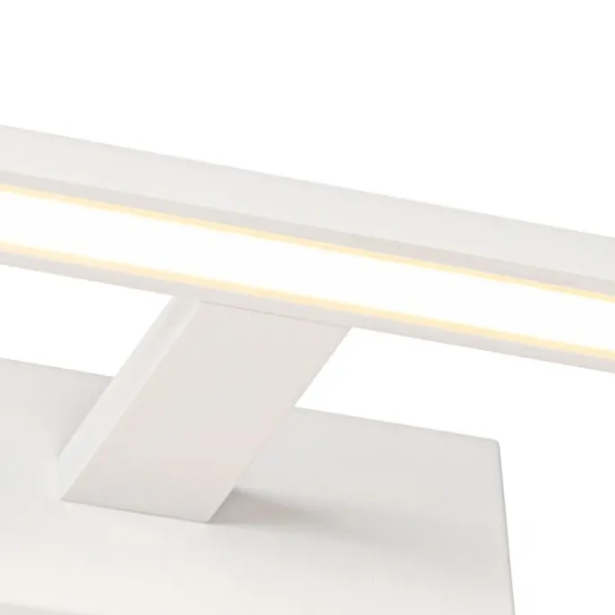 Wandleuchte weiß 62 cm inkl. LED IP44 - Jerre