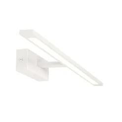 Wandleuchte weiß 62 cm inkl. LED IP44 - Jerre