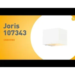 Wandleuchte weiß inkl. LED und Touchdimmer wiederaufladbar - Joris