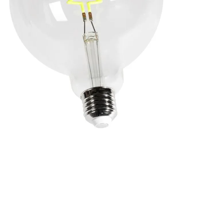 Weihnachts E27 LED Lampe G125 Klar 1.8W 100 lm