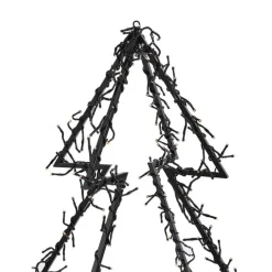 Weihnachtsbaum Schwarz inkl. LED IP44 - Brilli