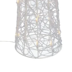 Weihnachtsbaum transparent 100 cm inkl. LED IP44 - Coni