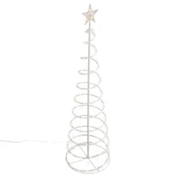 Weihnachtsbaum Weiß inkl. LED IP44 - Puno