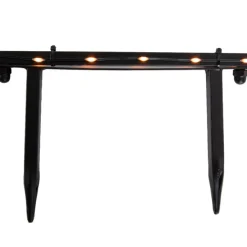 Weihnachtsbaumstrahler schwarz 71cm inkl. LED IP44 mit Fernbedienung - Kas