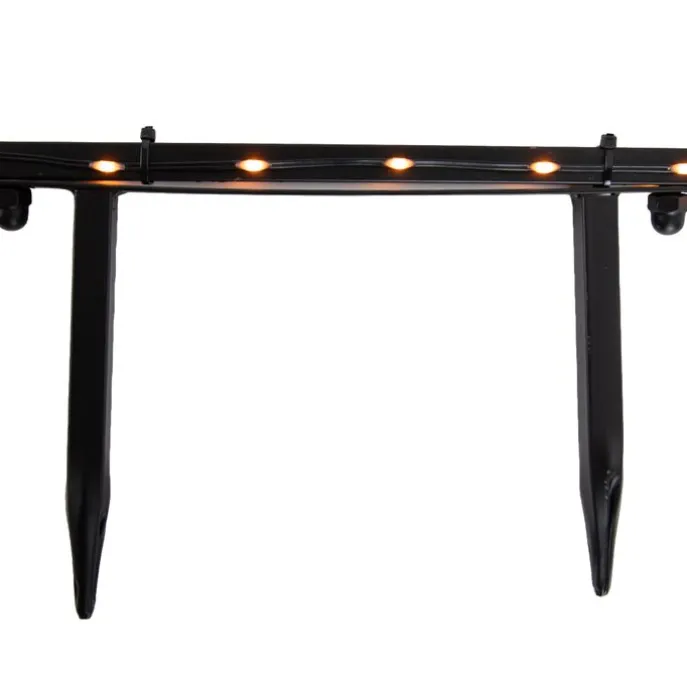 Weihnachtsbaumstrahler schwarz 71cm inkl. LED IP44 mit Fernbedienung - Kas