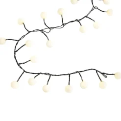 Weihnachts-Lichterkette grün mit 100 LEDs weiß 5m IP44 - Dasher