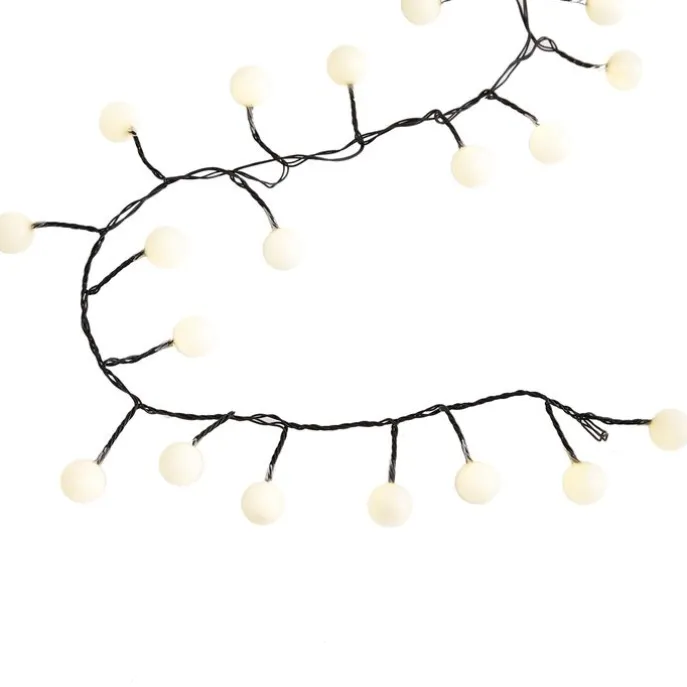 Weihnachts-Lichterkette grün mit 100 LEDs weiß 5m IP44 - Dasher