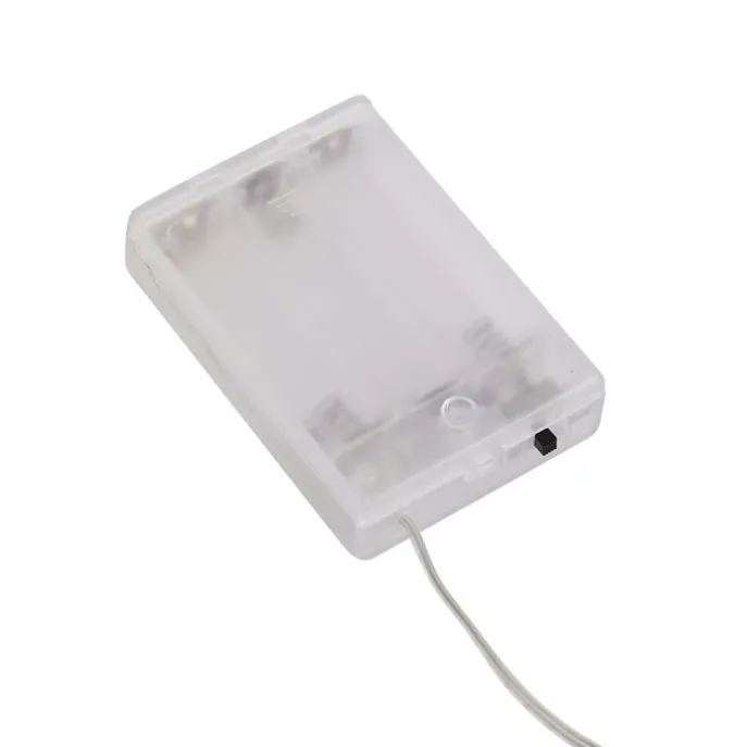 Weihnachts-Lichterkette grün mit 100 LEDs weiß 5m IP44 - Dasher