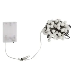 Weihnachts-Lichterkette grün mit 100 LEDs weiß 5m IP44 - Dasher