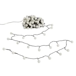 Weihnachts-Lichterkette grün mit 100 LEDs weiß 5m IP44 - Dasher