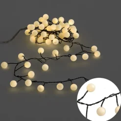 Weihnachts-Lichterkette grün mit 70 weißen LEDs 3,5m IP20 - Dasher