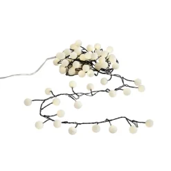 Weihnachts-Lichterkette grün mit 70 weißen LEDs 3,5m IP20 - Dasher