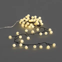 Weihnachts-Lichterkette grün mit 70 weißen LEDs 3,5m IP20 - Dasher