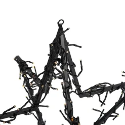 Weihnachtsstern Schwarz inkl. LED IP44 - Brilli