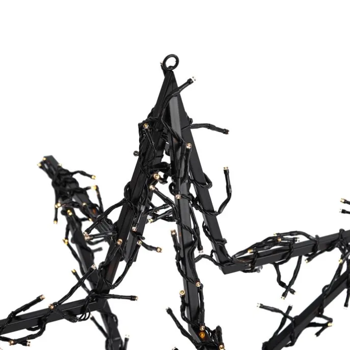 Weihnachtsstern Schwarz inkl. LED IP44 - Brilli