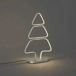 Weihnachts-Tischleuchte Stahl Weihnachtsbaum inkl. LED - Arbre