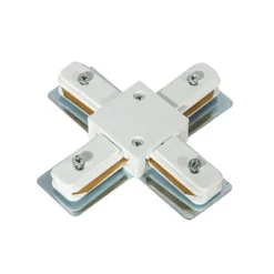 X-Verbinder für 1-Phasen-Schiene weiß - Iconic